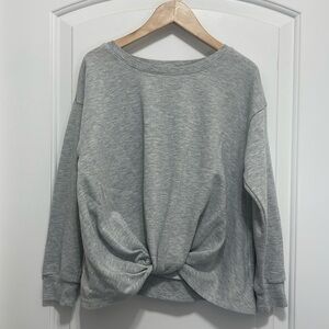 *5/$20* Gray Knot Sweatshirt